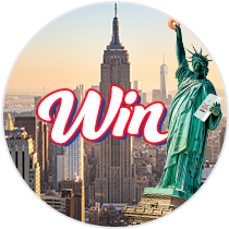 Buy any dozen for a chance to win a trip to NYC with Krispy Kreme for you and 3 mates. 